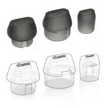 Lot de 10 capuchons anti-poussière et anti-oxydation pour câbles audio (compatibles Canon XLR, RCA et
