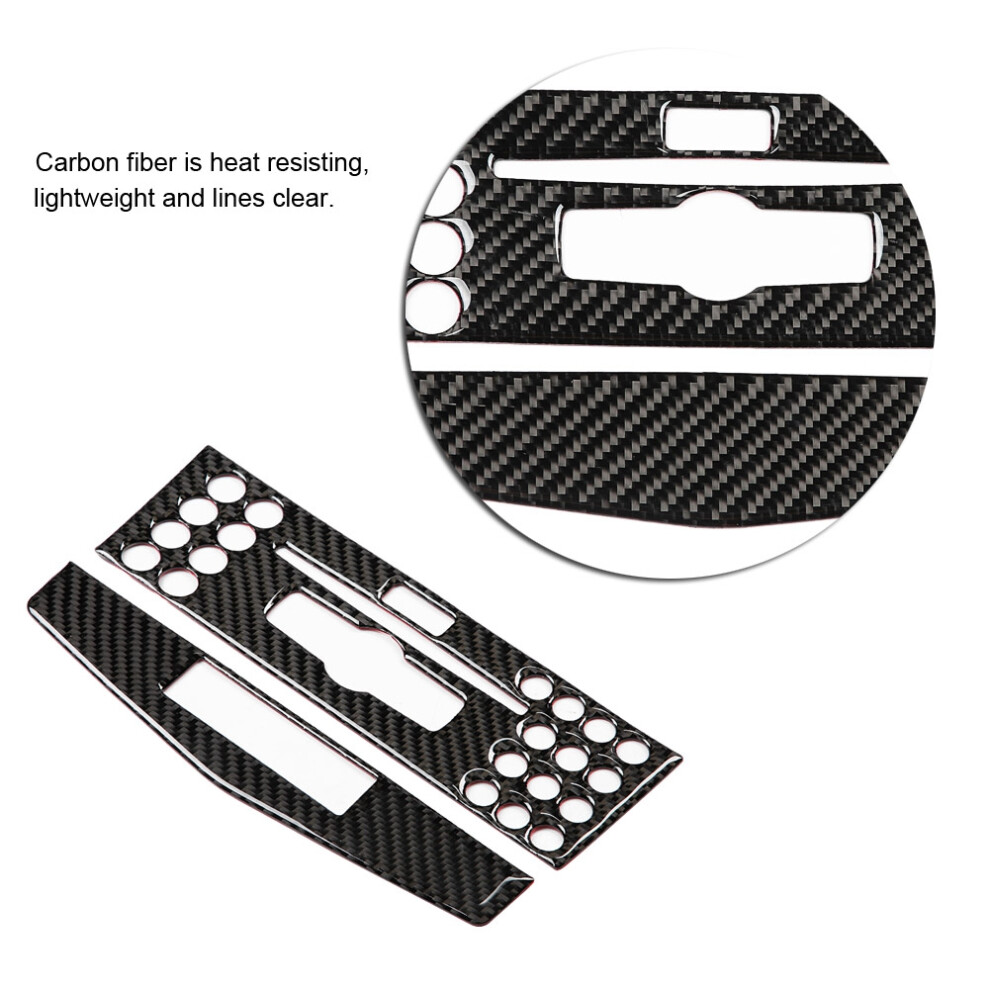 Carbon Fiber Control Panel Frame Cover For Mercedes C Class W204 2007-2010 6921363286297