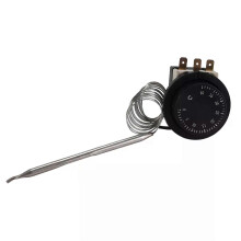 Thermostat capillaire à interrupteur de contrôle de température 1NC 1NO AC 250V/380V 16A 0-40C