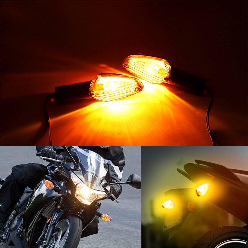 Honda Cbr250r Turn Signal Indicator 1 Pair Blinker Flasher Lamp Light 9451363285756