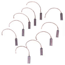Lot de 10 balais de charbon pour générateur, moteur électrique générique, remplacement de balais pour