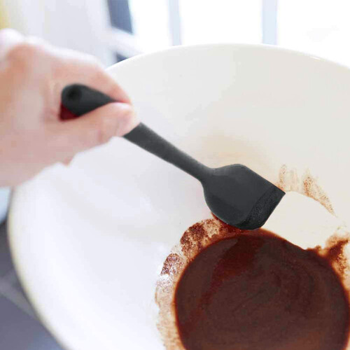 Σετ σπάτουλας σιλικόνης Gourmet, αντικολλητικά εργαλεία κουζίνας, σκεύη από συμπαγή 1