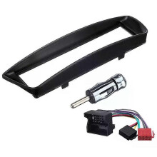 Façade d'autoradio 1 DIN CD DVD, garniture intérieure pour tableau de bord, compatible avec Citroën