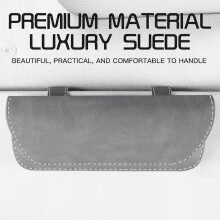 Étui de rangement pour lunettes de voiture, clip, accessoire pour véhicule, décoration intérieure, étui,