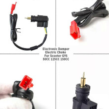 Carburateur automatique à starter électronique pour scooter GY6 50CC 125CC 150CC, soupape d'enrichissement