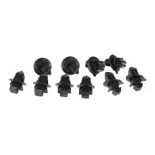 10 clips de moulure latérale inférieure et clips de garniture de passage de roue 75393-60030 pour Toyota