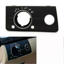 Cache de panneau de commande des phares pour tableau de bord de voiture Mercedes Benz Classe E W211