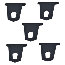 Rubber Awning Hooks 5Pack Small Lightweight Hangers For RV MultiUse Clips For Clothes Bags Hats Keys Utensils Compact