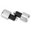 2 Stück Bar-End-Plug 22 mm Lenker 1,8-2,7 cm Silber 1