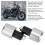 2 Stück Bar-End-Plug 22 mm Lenker 1,8-2,7 cm Silber 4
