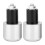 2 Stück Bar-End-Plug 22 mm Lenker 1,8-2,7 cm Silber 2