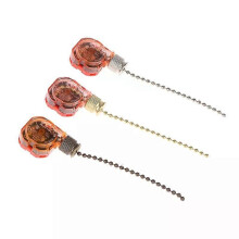Kit d'interrupteur pour ventilateur de plafond à 3 vitesses et 4 fils avec tirette et cordelette, pour