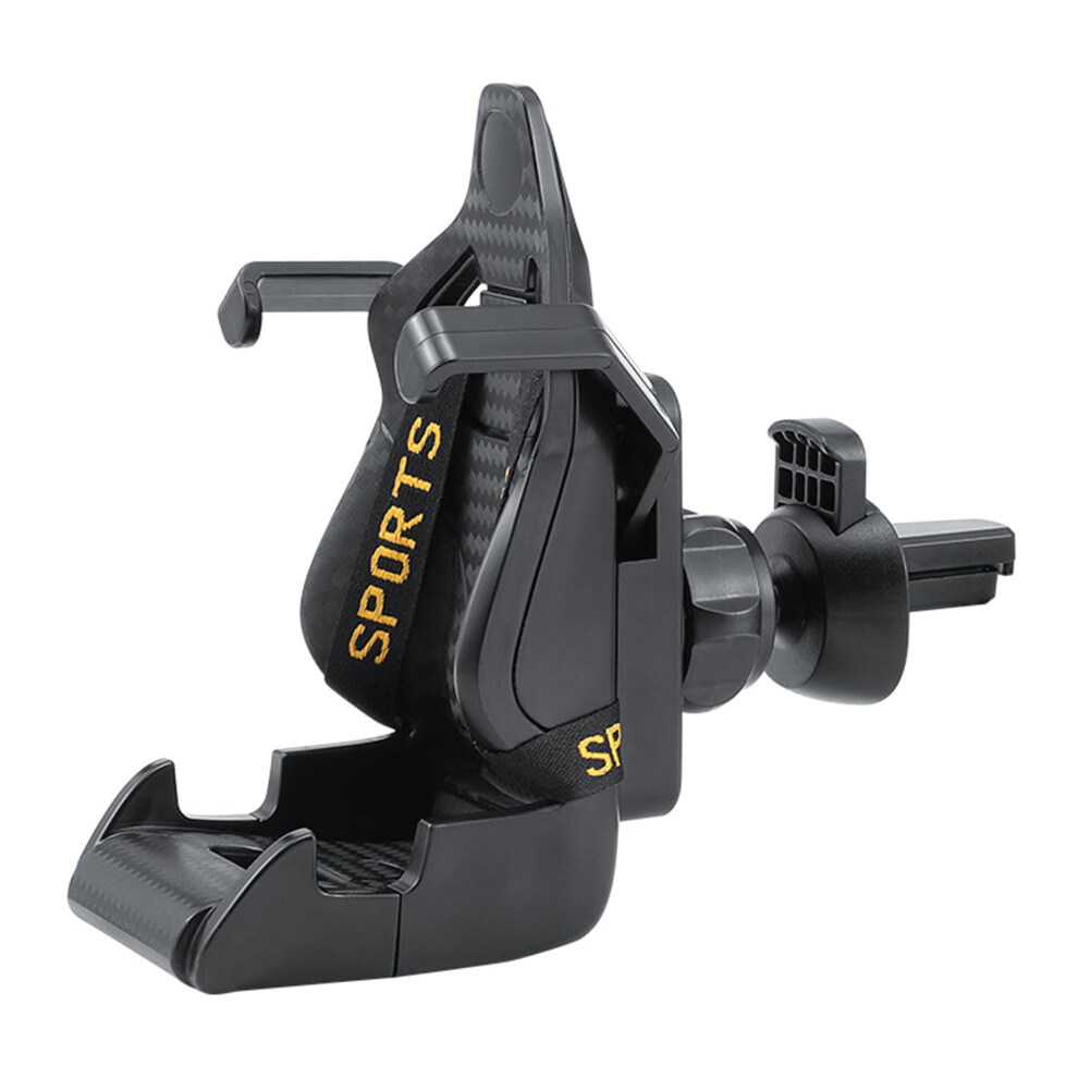 General Car Vent Attraction Phone Mount 360Degree Rotatable Secure Navigation Holder For Most Smartphones Easy Install 9105992288656