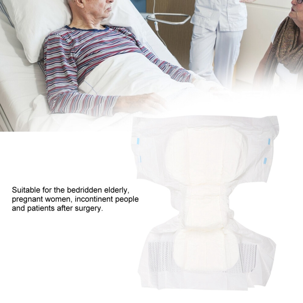 10pcs Adult Water Absorption Diapers 82-112cm Elderly Maternal Care