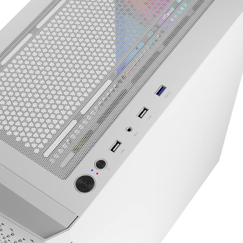 Behuizing - Logic - Aramis ARGB MINIDI - USB 3.0 - Wit - Midi Toren - ATX 1