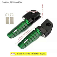 Repose-pieds avant Artudatech pour KAWASAKI Z1000SX Versys 650 X300 Z750 Z900 Z1000 ZX9R - Accessoires