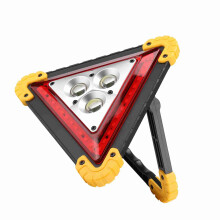30W Car Breakdown Triangle LED Safety Stop Sign with Red Warning Light