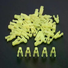 50 attaches automobiles pour tableau de bord, lecteur CD et panneau de commande : clips universels en