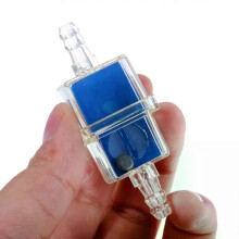 Lot de 10 filtres à essence universels en ABS pour motos et cyclomoteurs, avec bande magnétique transparente.