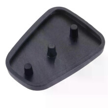 Boîtier de clé de voiture avec bouton en caoutchouc et télécommande, compatible avec KIA Hyundai i10