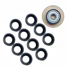 Lot de 10 manchons en caoutchouc pour roulements d'outils électriques, compatibles avec meuleuse d'angle