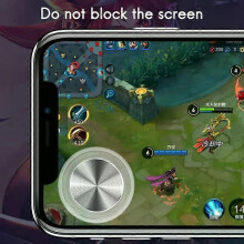 Volant de jeu Q8 Plus pour smartphones, joystick de jeu mobile à ventouse, clé mobile pour PUBG Arena