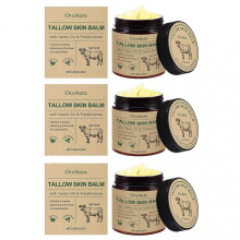 (3pcs) Frankincense Tallow Balm with Castor Oil - Anti-dry Skin Care for Face & Body, Hydrating Balm for All Skin Types