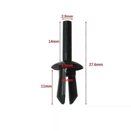 Clips de fixation en plastique pour garnitures de passage de roue pour BMW Série 3 E21 E30 E36 E46 E90