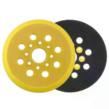 1 plateau de ponçage 5 pouces (12,7 cm) à 8 trous avec fixation auto-agrippante pour ponceuse Bosch