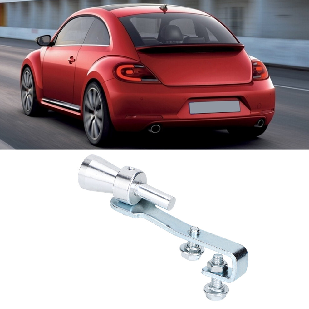 Aluminium Alloy Exhaust Pipe With Turbo Sound Whistle Tc S Silver 8401363286247