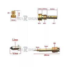 Kit de réparation de carburateur pour Kawasaki GPZ 500 GPZ500S (1987-2003) : pièces pour piston, membrane