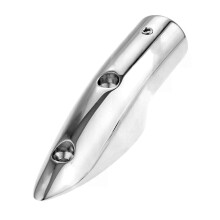 Embout de rambarde tubulaire en acier inoxydable 316 de qualité marine pour bateaux à voile et à moteur,
