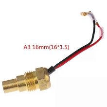 Capteur 50K, prise 10/14/16/21 mm, 12 V/24 V, pour voiture ou camion, température d'eau numérique