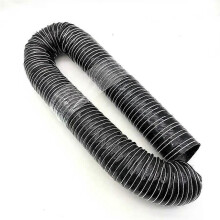 Conduit d'air flexible en silicone 63 mm 25, tuyau d'admission d'air pour freins à induction froide