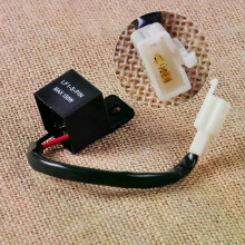Relais clignotant électronique LED CITALL 12A 2 broches pour motos Honda, Kawasaki, Suzuki et Yamaha