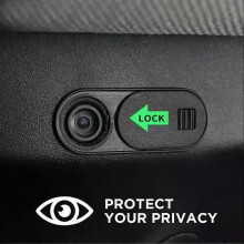 Lot de 2 caches webcam pour caméra intérieure Tesla Model 3 Y : préservez votre vie privée en toute