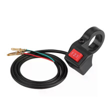 1 pièce 22 mm 7/8 po Module de commande électrique 3 vitesses pour guidon, durable, pour moto, vélo