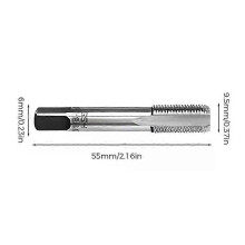 Taraud conique HSS G1/8 1/4 3/8 1/2 3/4 1, outils de filetage, taraud métrique, foret à main