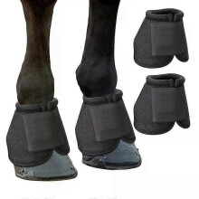 (L) 2 pièces de clochettes pour chevaux en tissu Oxford, bottes de sport pour chevaux, protection des