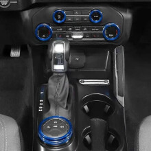 Ensemble de 7 pièces de cache-boutons de commande de console centrale pour Ford Bronco Sport 2022-2023