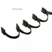 Câble SATA/Molex 4 broches vers IDE 1 à 5 broches (répartiteur d'alimentation pour disque dur 15 broches)