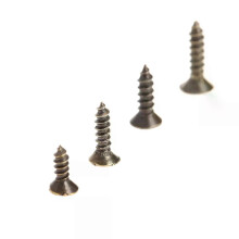 200 vis autotaraudeuses à tête Phillips en bronze antique, accessoires de fixation, M2x6mm/M2x8mm/M25x8mm/M25x10mm