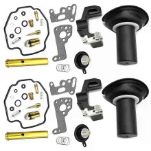 (A) Kit de réparation de carburateur pour moto Yamaha XV500 1991-1994 XV 500 XV535 535 - Système d'alimentation