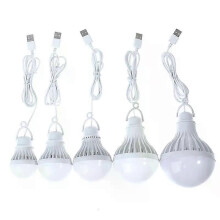 Lanterne LED portable pour le camping, mini ampoule, alimentation USB 3W 5W 7W 9W 12W