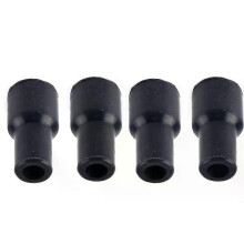 Lot de 10 capuchons de bougies d'allumage, connecteurs, bobines d'allumage, embouts de bougies en caoutchouc