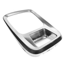 Pour Peugeot 3008 : Cache de levier de vitesse chromé de rechange, autocollant décoratif, cadre, accessoires