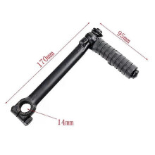 Levier de démarrage à kick (165 mm) 13/14 mm pour motos Kawasaki KX60, KX65, KX80, KX85, KX100, KX125,