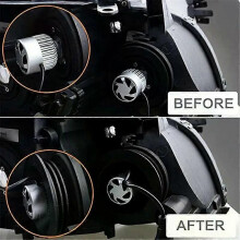 1 cache-poussière en caoutchouc pour ampoule de phare LED de voiture ou moto, étanche et compatible