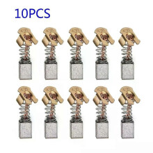 Lot de 10 balais de charbon de rechange pour meuleuse d'angle 18 V CB-430 BGA450 BGA452 DGA452 GA400