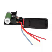 1 résistance de ventilateur de radiateur de refroidissement moteur noir pour Mini Cooper R52 2007-2008